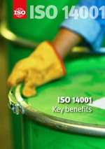 Página de portada: ISO 14001 - Key benefits