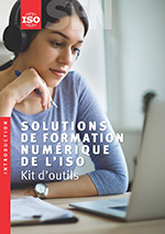 Page de couverture: ISO digital learning solutions toolkit